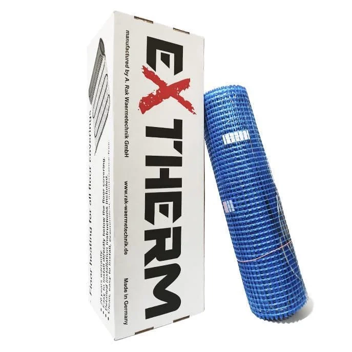 Нагрівальний мат одножильний Extherm 8 м кв Фото - 1
